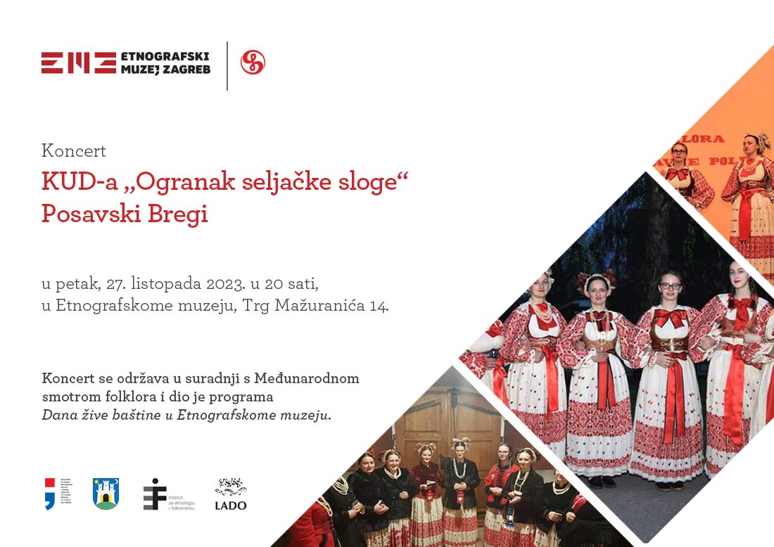 Koncert KUD-a „Ogranak seljačke sloge“ Posavski Bregi