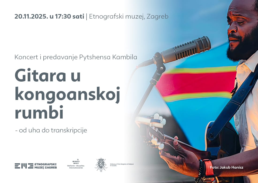 Koncert i predavanje „Gitara u kongoanskoj rumbi - od uha do transkripcije“