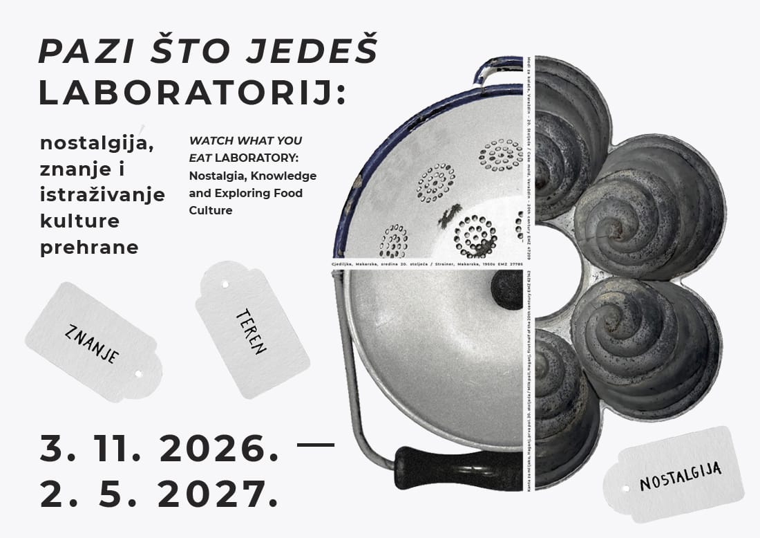 Pazi što jedeš Laboratorij: nostalgija, znanje i istraživanje kulture prehrane