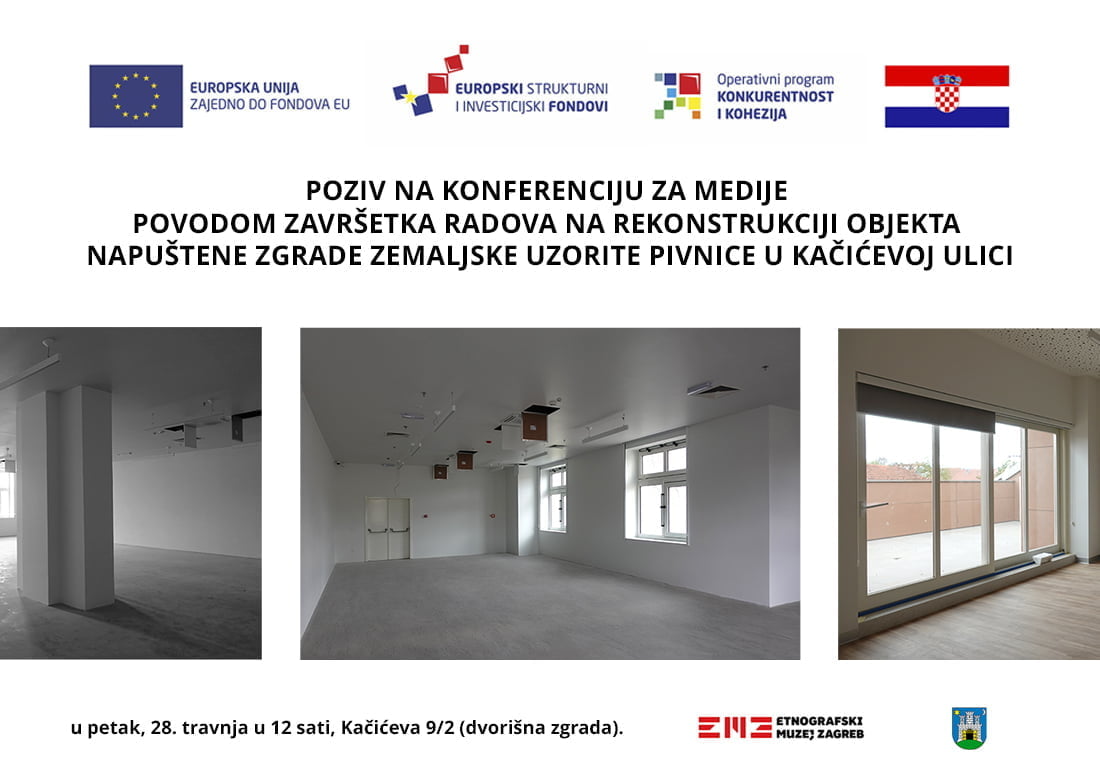 Konferencija za medije u povodu završetka radova na rekonstrukciji objekta u Kačićevoj ulici
