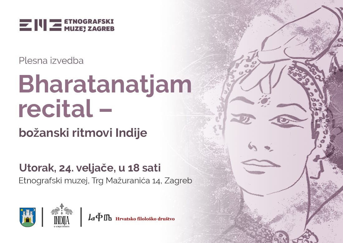 Bharatanatjam recital – božanski ritmovi Indije